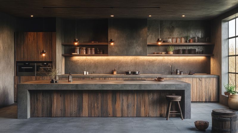 Concrete Counter Installation in Sonoma County, CA