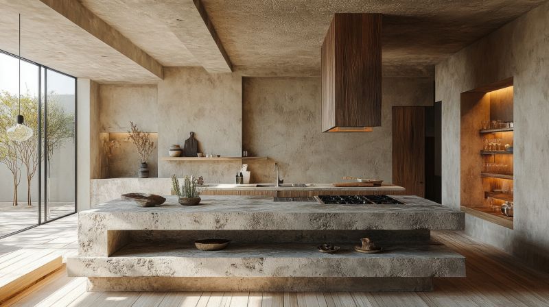 Concrete Countertop Pouring in Napa, CA