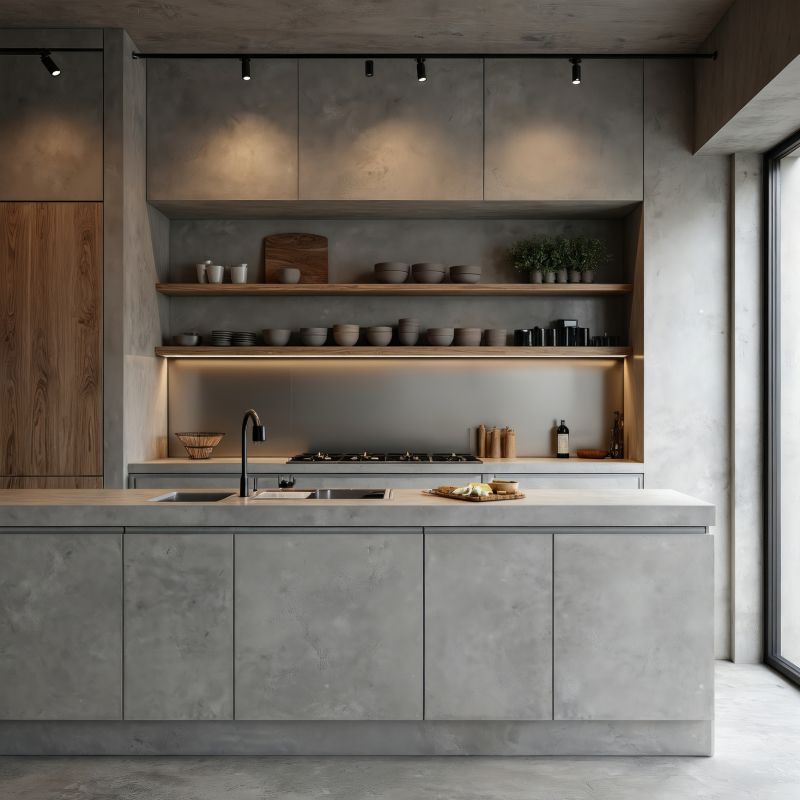 Concrete Countertop Pouring in Santa Rosa, CA