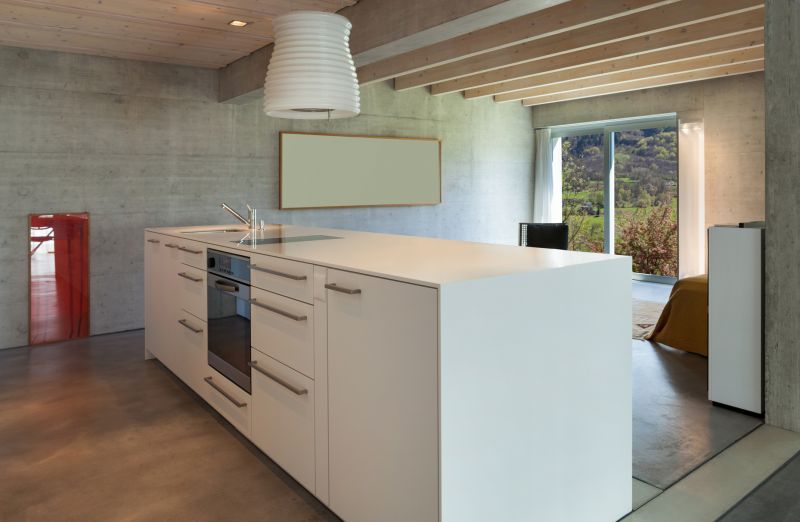 Poured Countertop Installation in Napa, CA